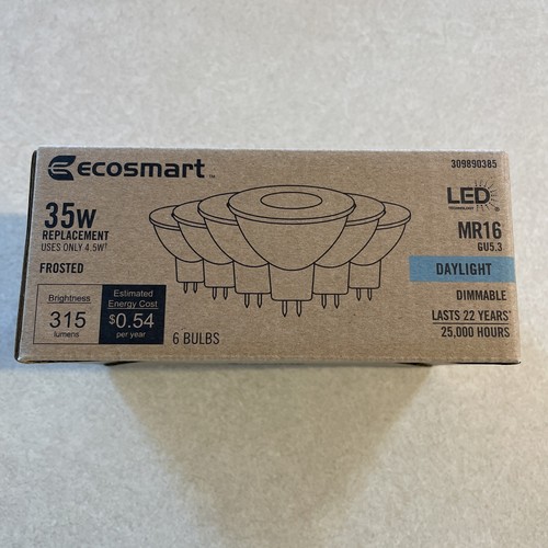 Pack ecosmart watt mr16 - pack,
